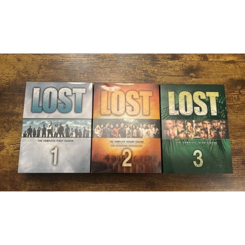 Lost The Complete First Second and Third Seasons DVD Box Set Bundle ABC Series